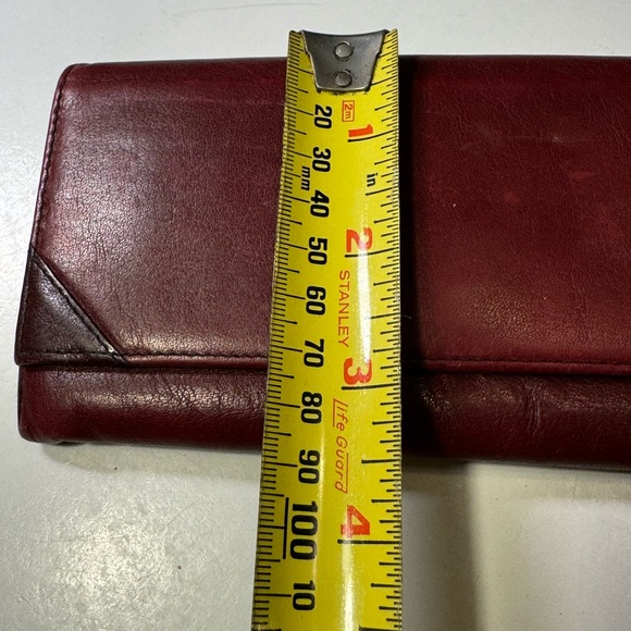 Vintage German Mayfair Supple Brown Leather Women’s Wallet Coin Purse Rare - Picture 7 of 11